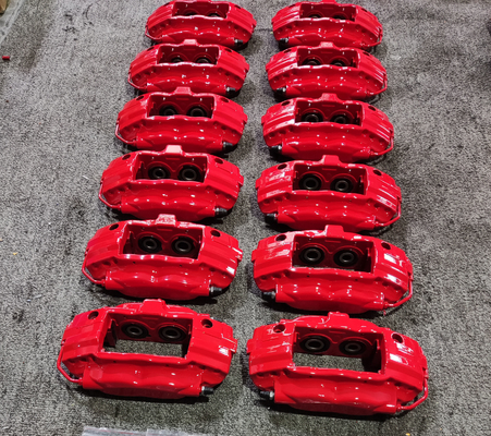 Подходит для Brembo F50 4 Pot Car Brake Caliper Kits Полуметаллическая тормозная подставка толщина 7 мм