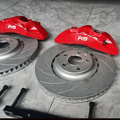 Автомобильный тормозной суппорт Audi A5 Upgrade Kit 6 Big Pot Red Color Monoblock Calper