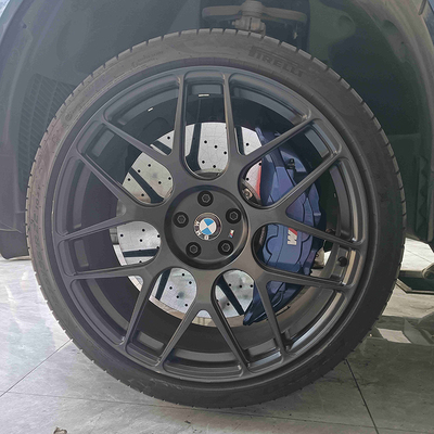Алюминиевый тормозной суппорт BMW X5, большой размер, 10 поршневых суппортов, 420 мм, углеродные керамические диски