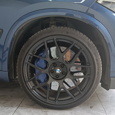 Алюминиевый тормозной суппорт BMW X5, большой размер, 10 поршневых суппортов, 420 мм, углеродные керамические диски
