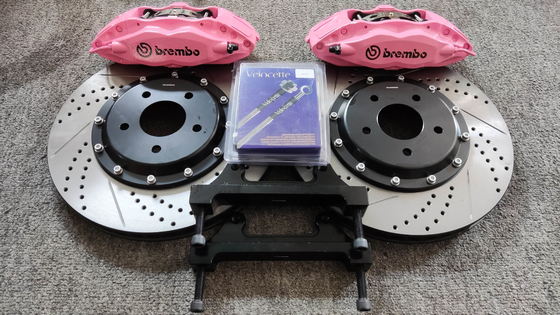 Brembo F50 Восстановленные суппорты 4pot Автомобильные тормозные суппорты для Mitsubishi Lancer
