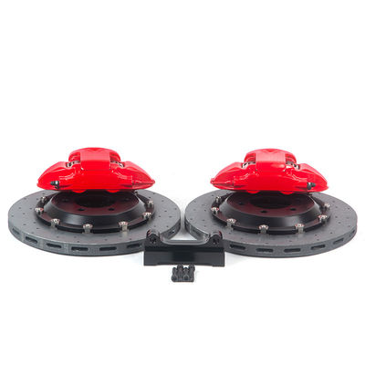 9N Красный 380-400 мм Тормозной диск Автозапчасти и запчасти 19-20 дюймов 6-поршневой тормозной суппорт Заднее колесо