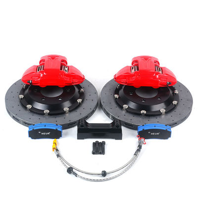 9N Красный 380-400 мм Тормозной диск Автозапчасти и запчасти 19-20 дюймов 6-поршневой тормозной суппорт Заднее колесо