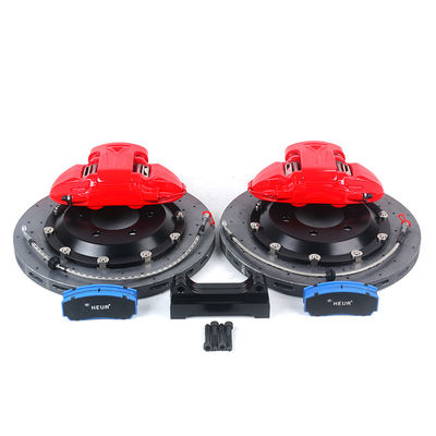 9N Красный 380-400 мм Тормозной диск Автозапчасти и запчасти 19-20 дюймов 6-поршневой тормозной суппорт Заднее колесо